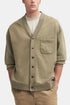 Barbour Donnington Cardigan (Olive blanchie) | Pulls