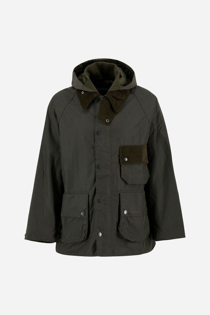 Barbour Modified Solway Wax Jacket (Olive) | Jackets