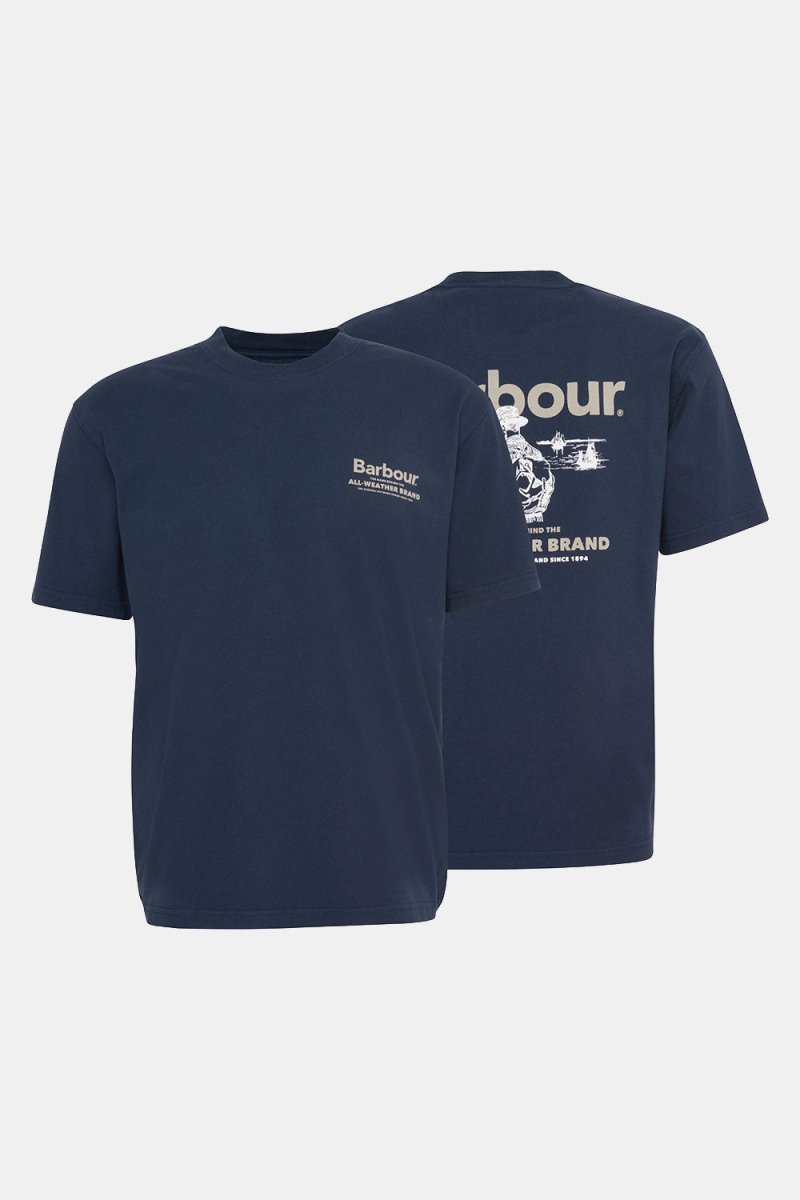 Barbour Outdoors T-Shirt (Navy) | T-Shirts