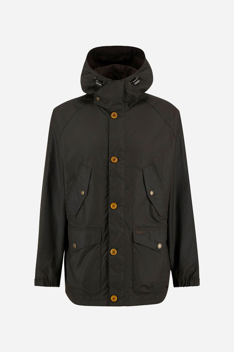 Barbour Re - engineered Endurance Mountain Wax Parka (Olive) | Jackets