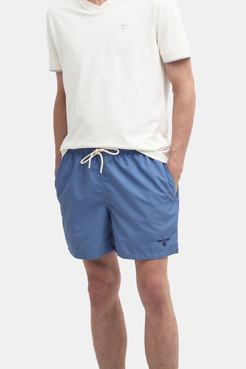 Barbour Staple Logo Swim Shorts (Force Blue) | Shorts