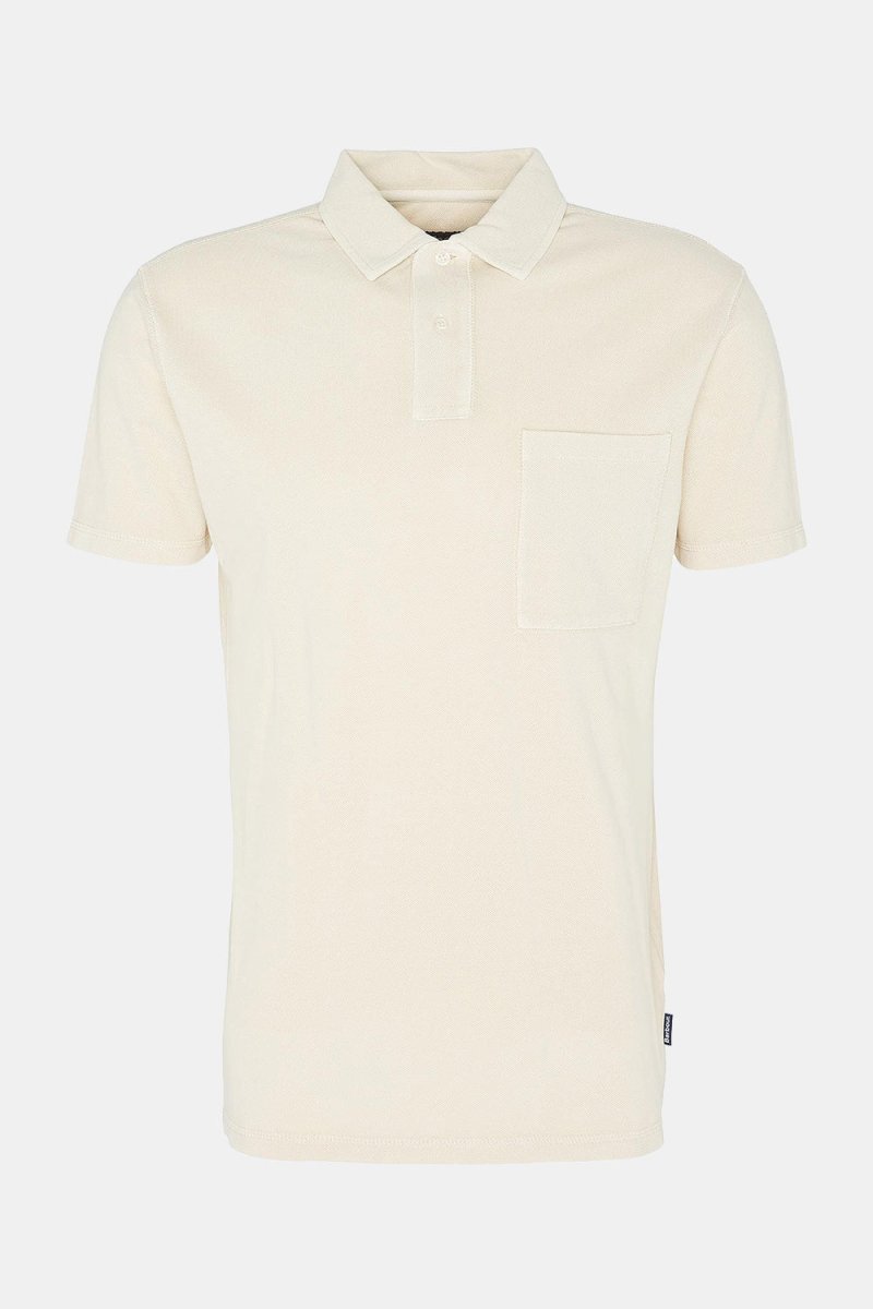 Barbour Worsley Pocket Polo - Shirt (Fog) | T - Shirts