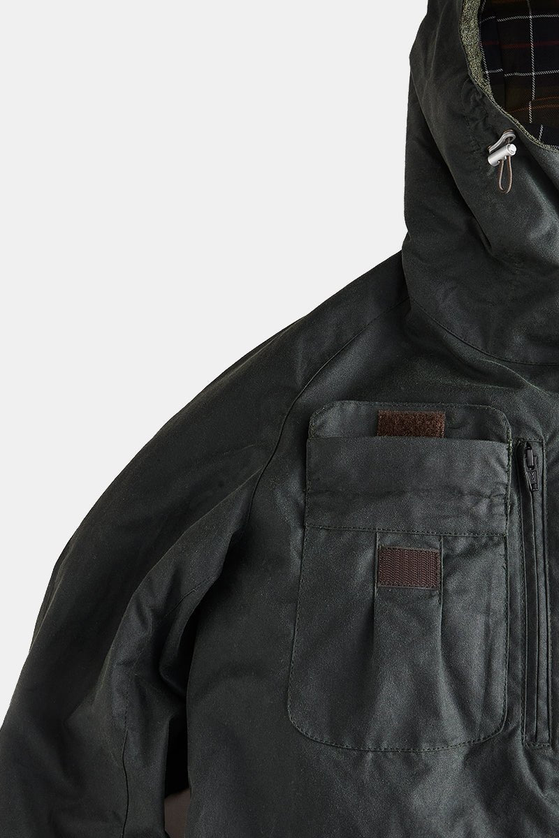 Barbour x TO KI TO Bicycle Wax Jacket (Sage) | Jackets