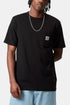 Carhartt T-shirt à poche à manches courtes (Noir) | T-shirts