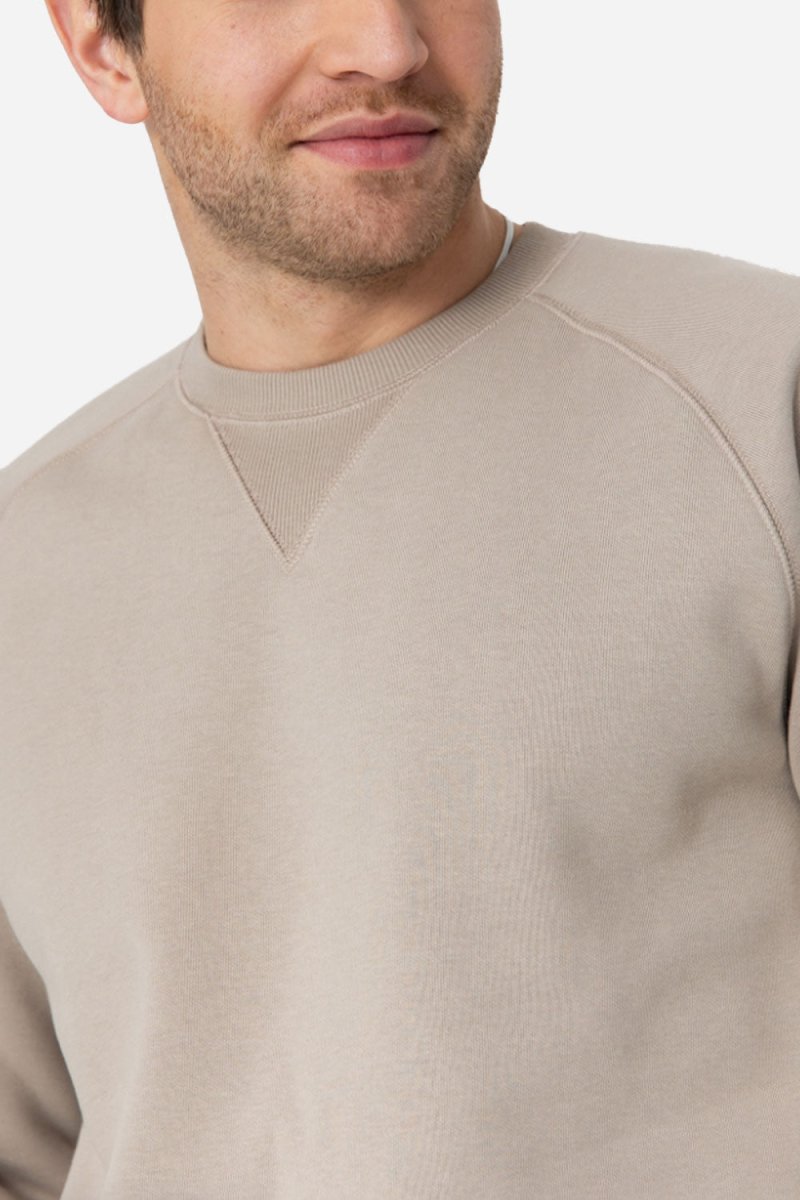 Carhartt WIP Chase Sweatshirt (Dusky Beige/Gold) | Sweaters
