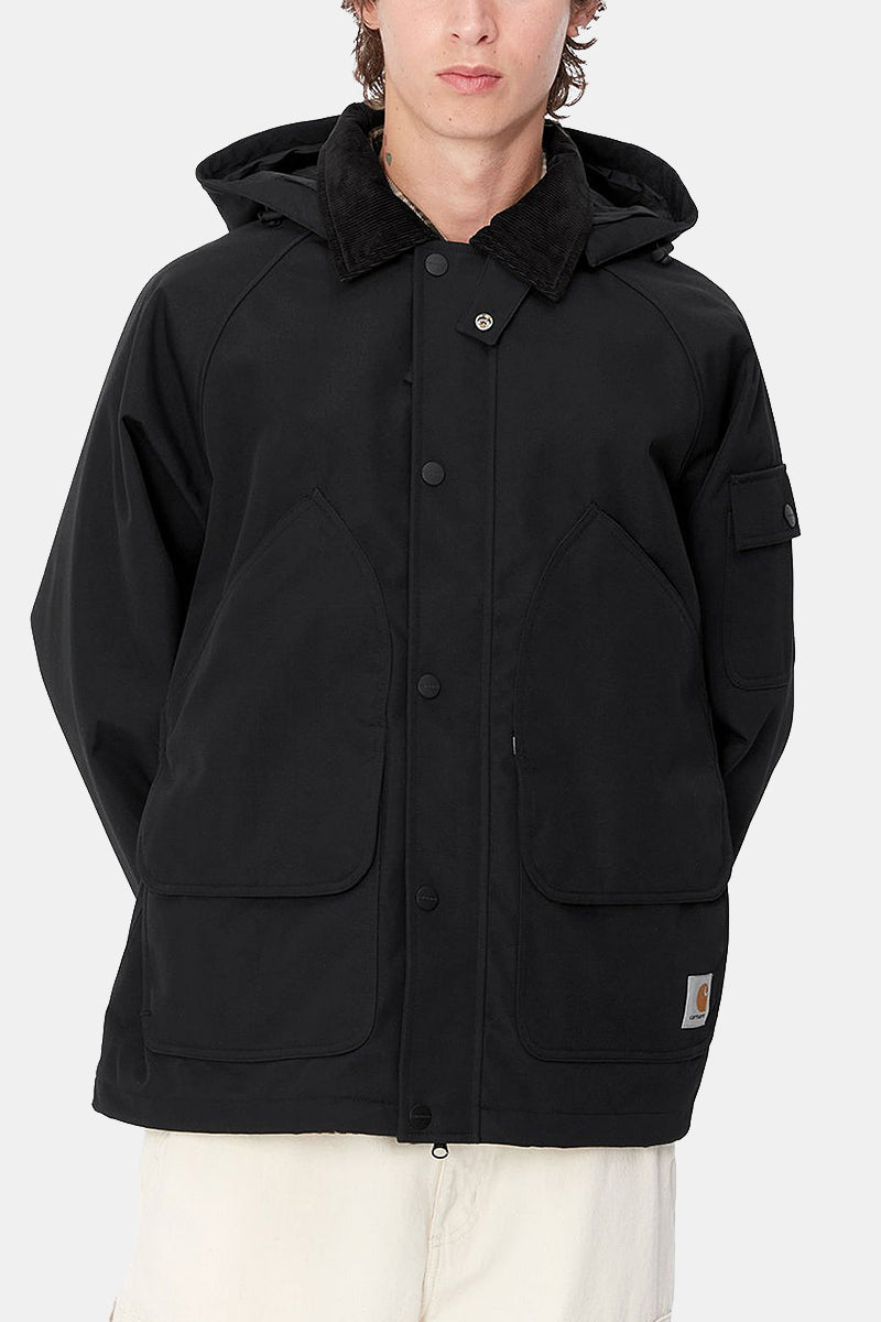 Carhartt WIP Clarton Jacket (Black/Black) | Jackets