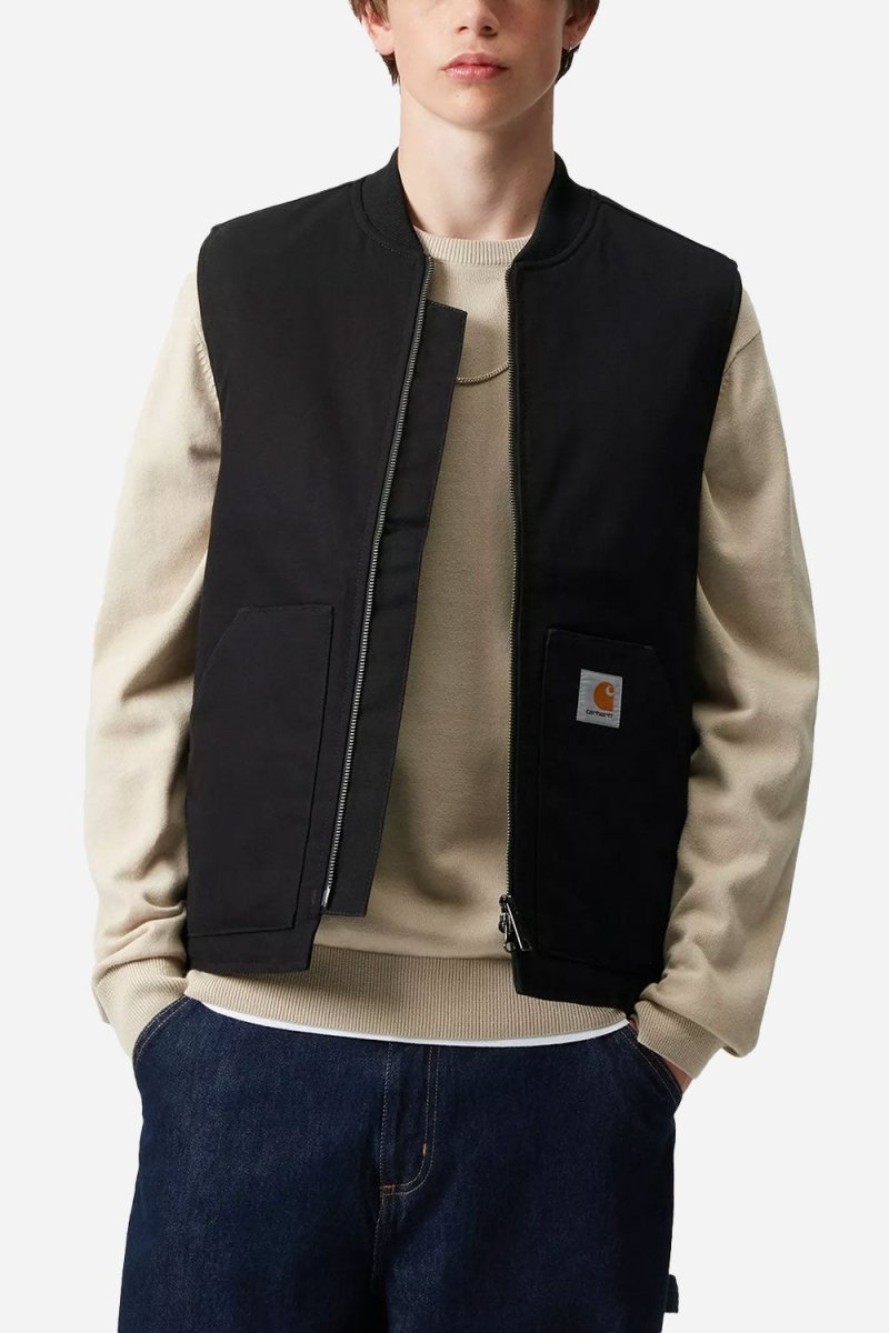 Carhartt WIP Classic Vest (Black/Rigid) | Jackets