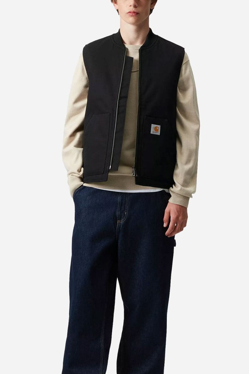Carhartt WIP Classic Vest (Black/Rigid) | Jackets