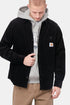 Carhartt WIP Chemise Flint à manches longues (Noir rincé) | Chemises