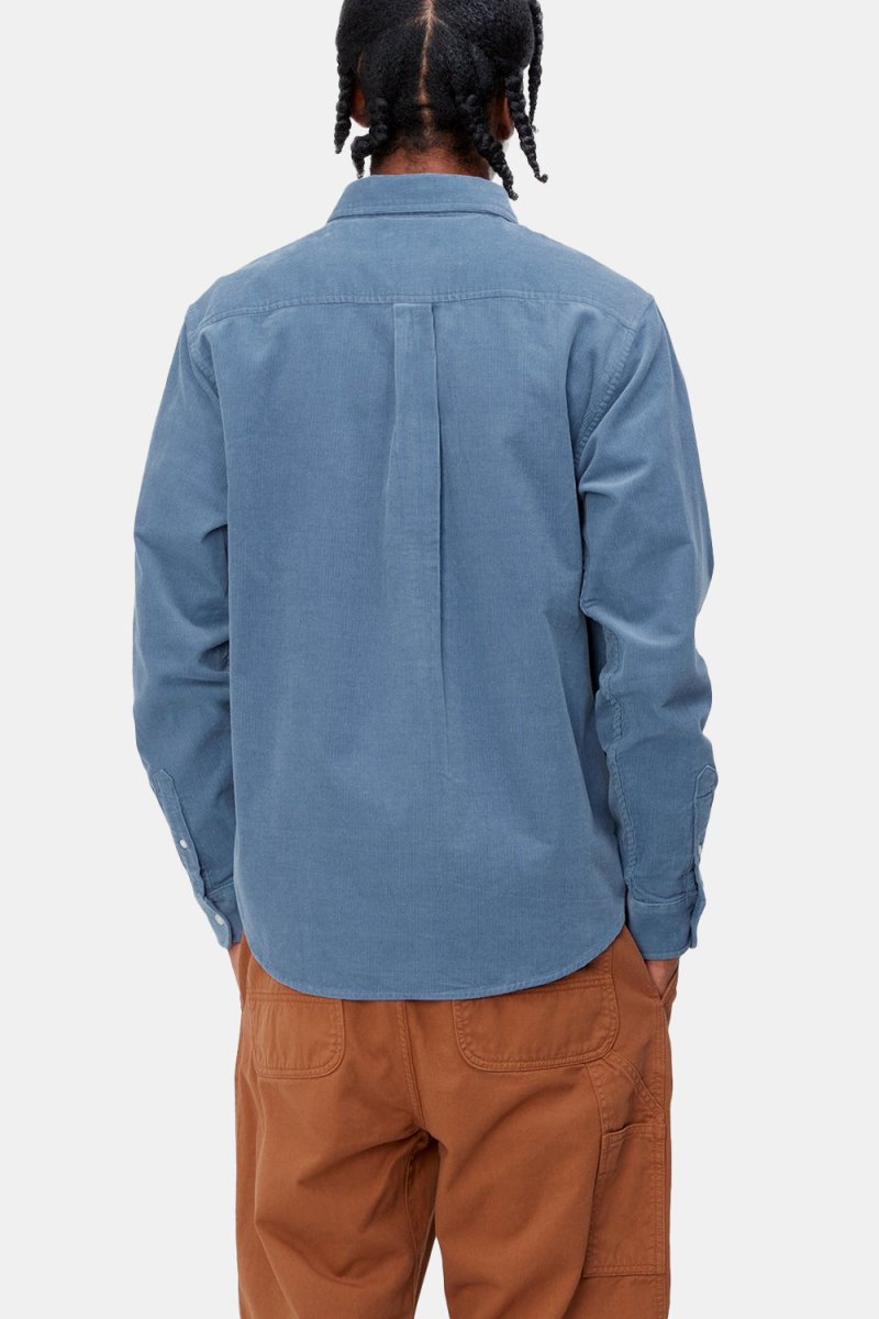 Carhartt WIP L/S Madison Fine Cord Shirt (Sorrent/Wax) | Shirts