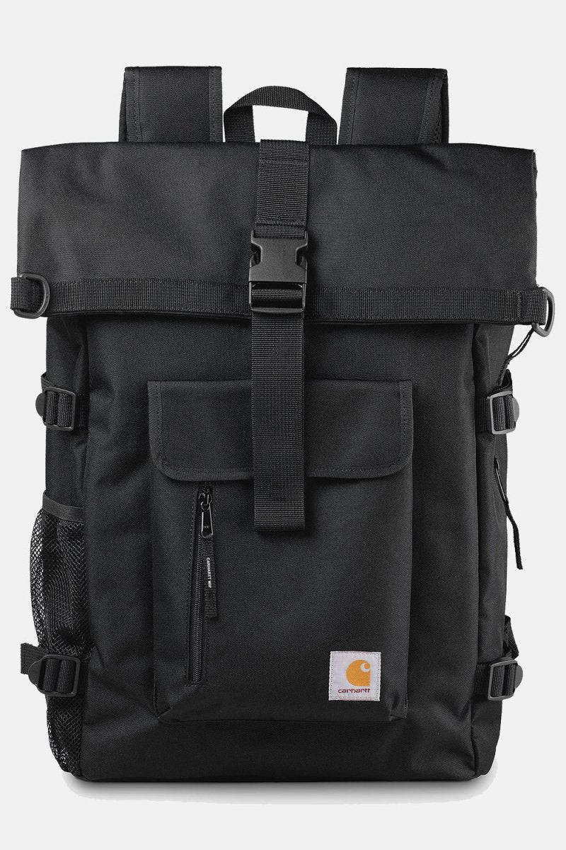 Carhartt WIP Philis Duck Canvas Backpack (Black) | Backpacks