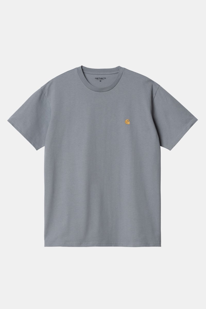 Carhartt WIP Short Sleeve Chase T-Shirt (Mirror & Gold) | T-Shirts