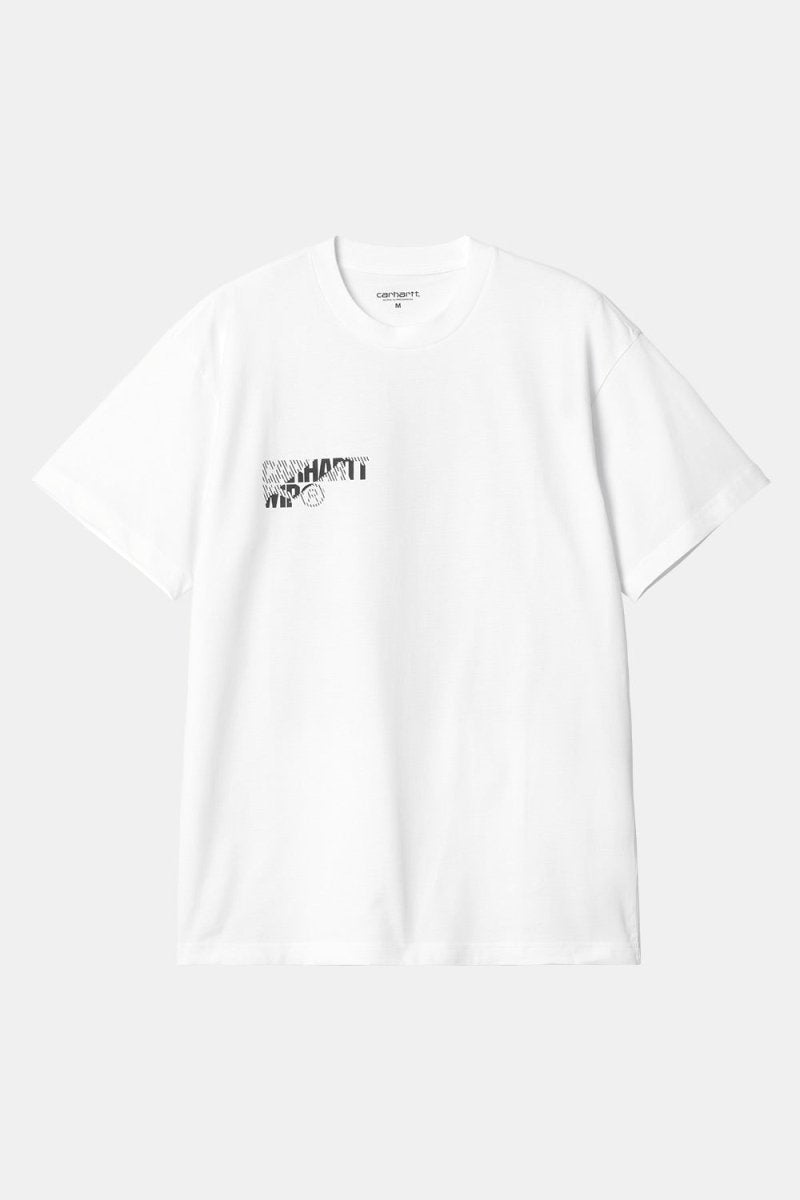 Carhartt WIP Short Sleeve Jalou C T-Shirt (White/Black) | T-Shirts