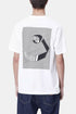 Carhartt WIP T-shirt Jalou C à manches courtes (Blanc/Noir) | T-shirts