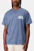 Carhartt WIP T-shirt Jazzy à manches courtes (Bleu Iris/Blanc) | T-shirts