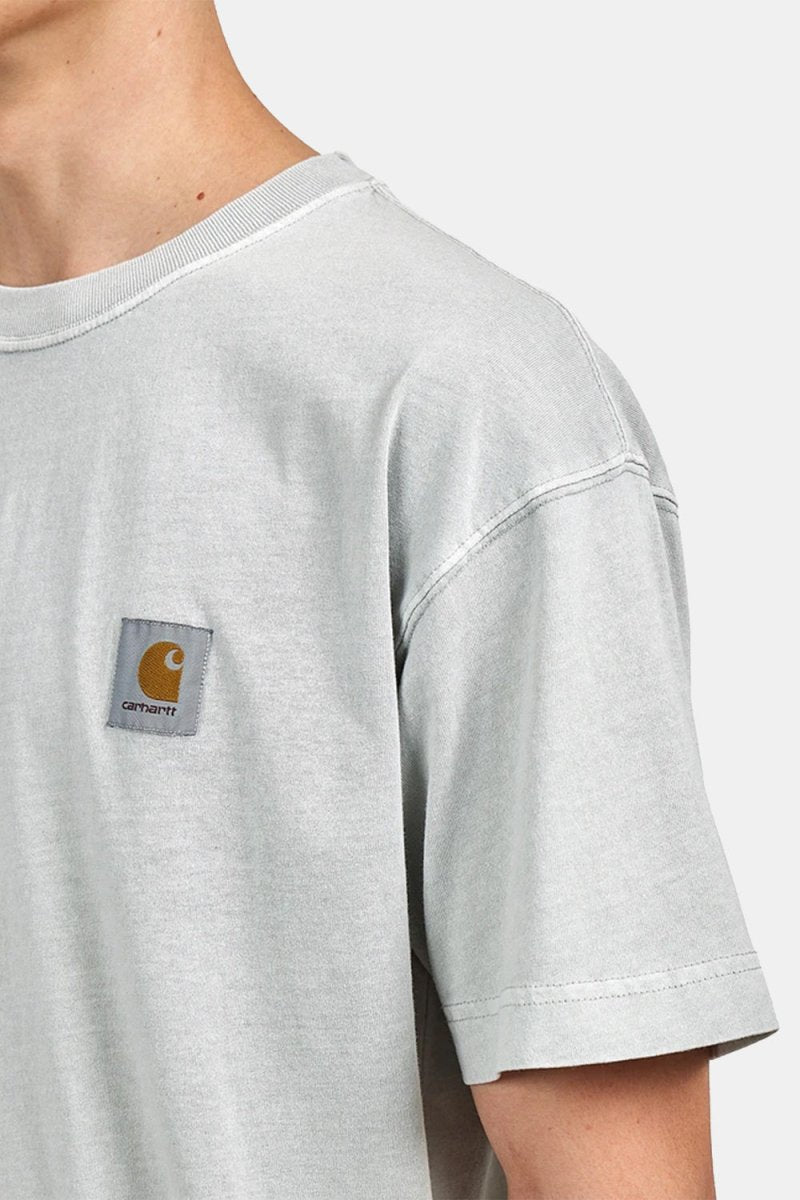 Carhartt WIP Short Sleeve Nelson T-Shirt (Sonic Silver) | T-Shirts