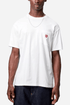 Carhartt WIP T-shirt à manches courtes avec poche en forme de cœur (Blanc/Rouge) | T-shirts