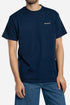 Carhartt WIP T-shirt brodé à manches courtes (encre/jaune air) | T-shirts