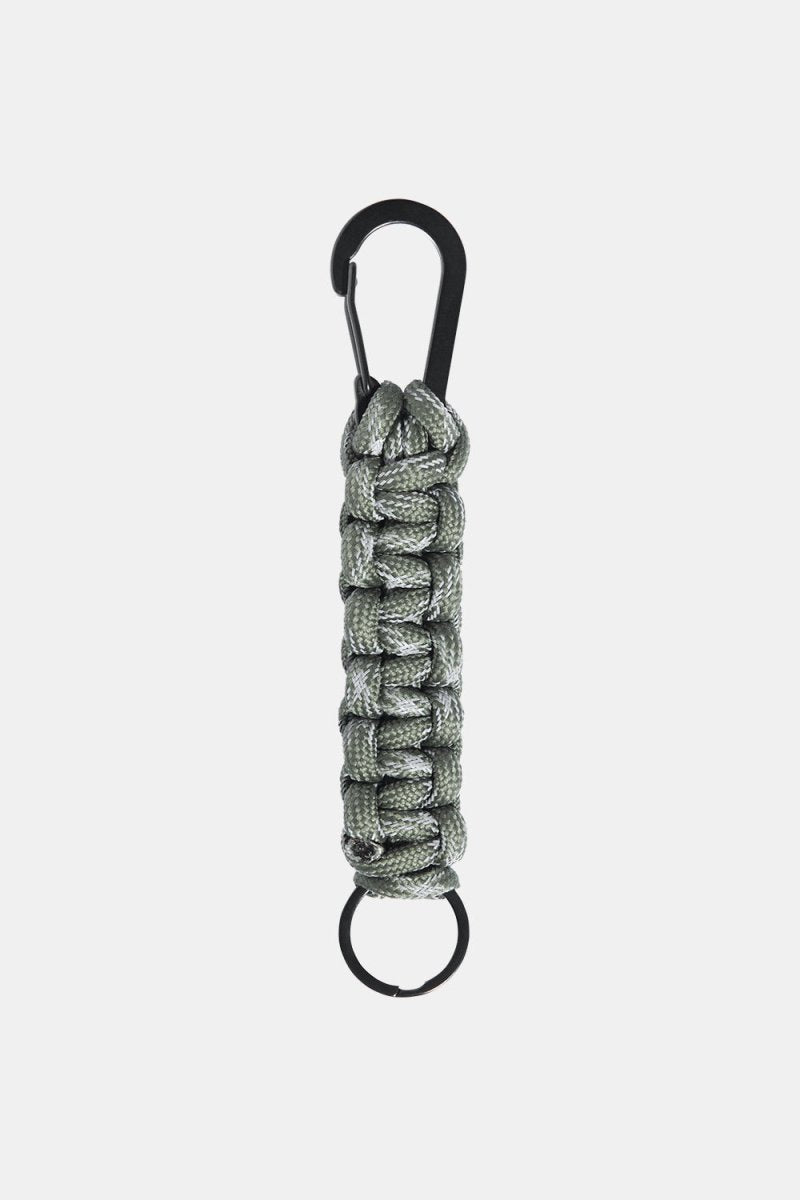 Carhartt WIP Tour Cord Keychain (Smoke Green/Reflective) | keyring