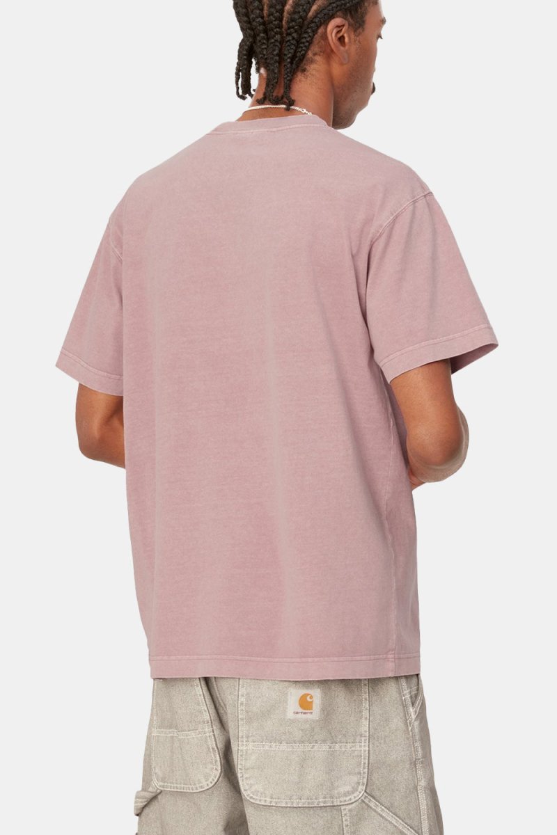 Carhartt WIP Vista Garment Dyed T-shirt (Glassy Pink) | T-Shirts