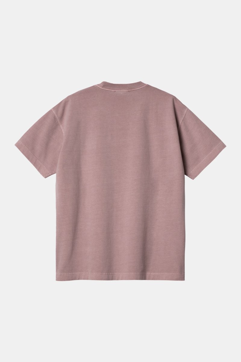 Carhartt WIP Vista Garment Dyed T-shirt (Glassy Pink) | T-Shirts