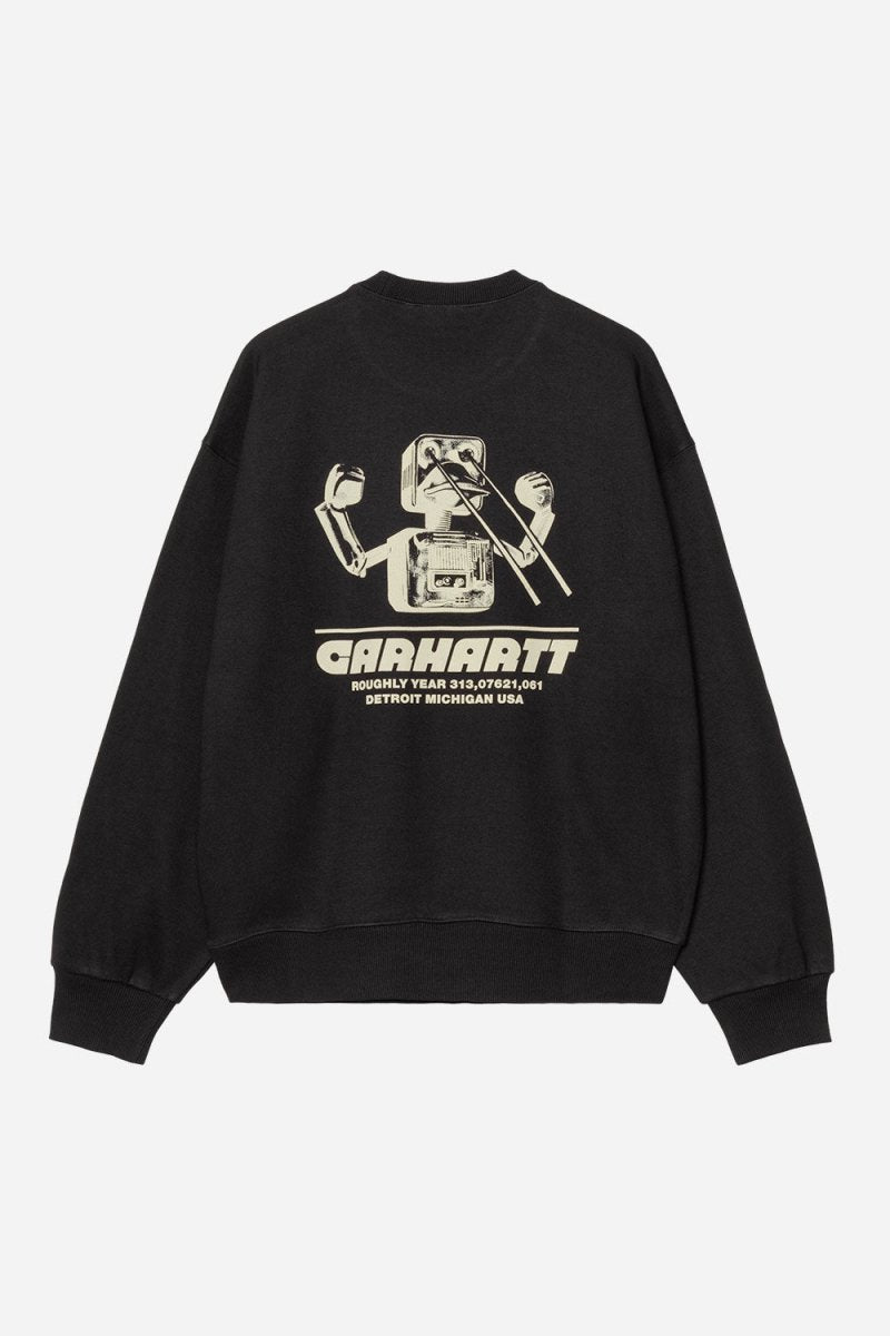 Carhartt WIP Wiptopia Sweat (Black) | Sweaters