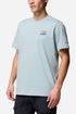 T-shirt à manches courtes Columbia Explorers Canyon™ Back (Bleu écrasé/Pics/Vagues) | T-shirts
