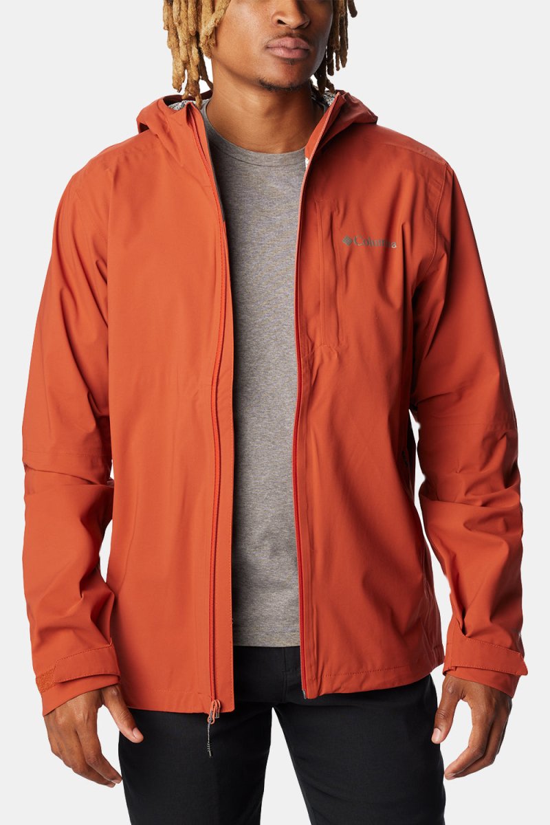 Columbia Omni-Tech Ampli-Dry Shell Jacket (Warp Red) | Jackets