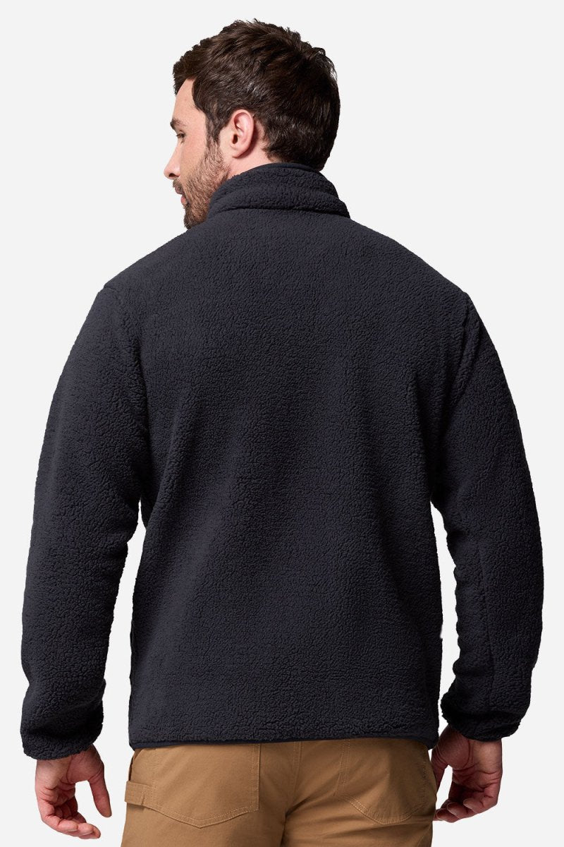 Columbia Rugged Ridge™ High Pile Full Zip (Black) | Sweaters