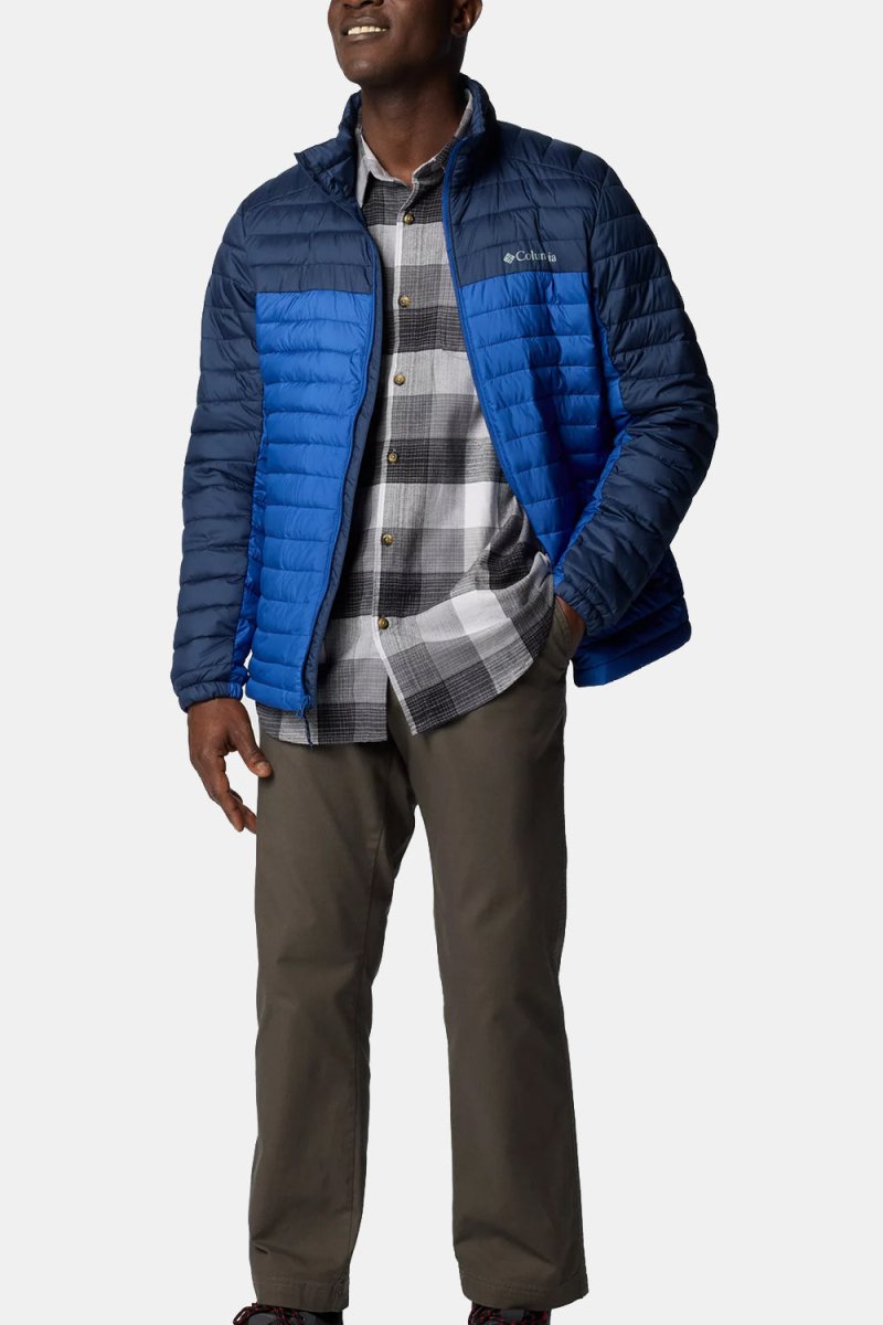 Columbia Silver Falls™ II Packable Insulated Jacket (Mountain Blue/Collegiate Navy) | Jackets