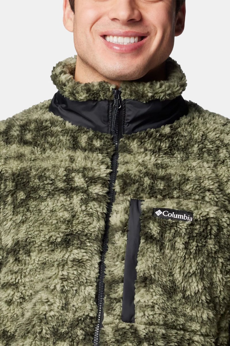 Columbia Winter Pass™ Printed Fleece II (Greenscape/Stippled Stripe) | Sweaters