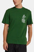 Deus Boscombe Address Tee T-shirt en coton biologique (vert colline) | T-shirts