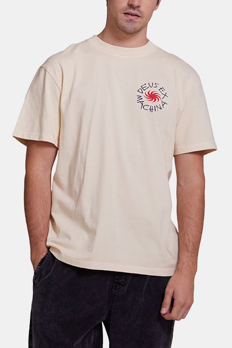 Deus Custom Leisure T-shirt (Dirty White) | T-Shirts