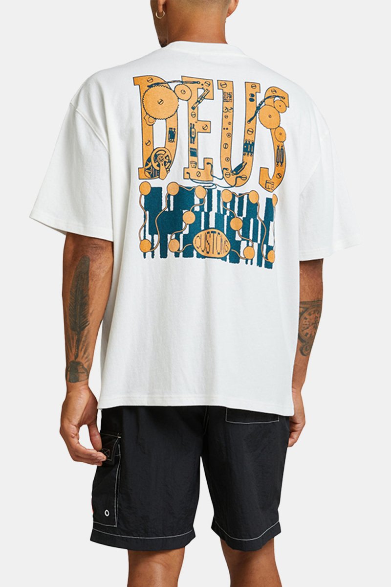 Deus Full Circuit T-shirt (Vintage White) | T-Shirts