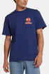 Deus Gaucho Tee T-shirt en coton biologique (bleu mécanicien) | T-shirts