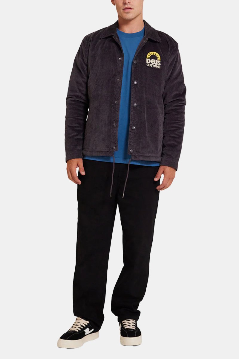 Deus Stokes Coach Jacket (Anthracite) | Jackets