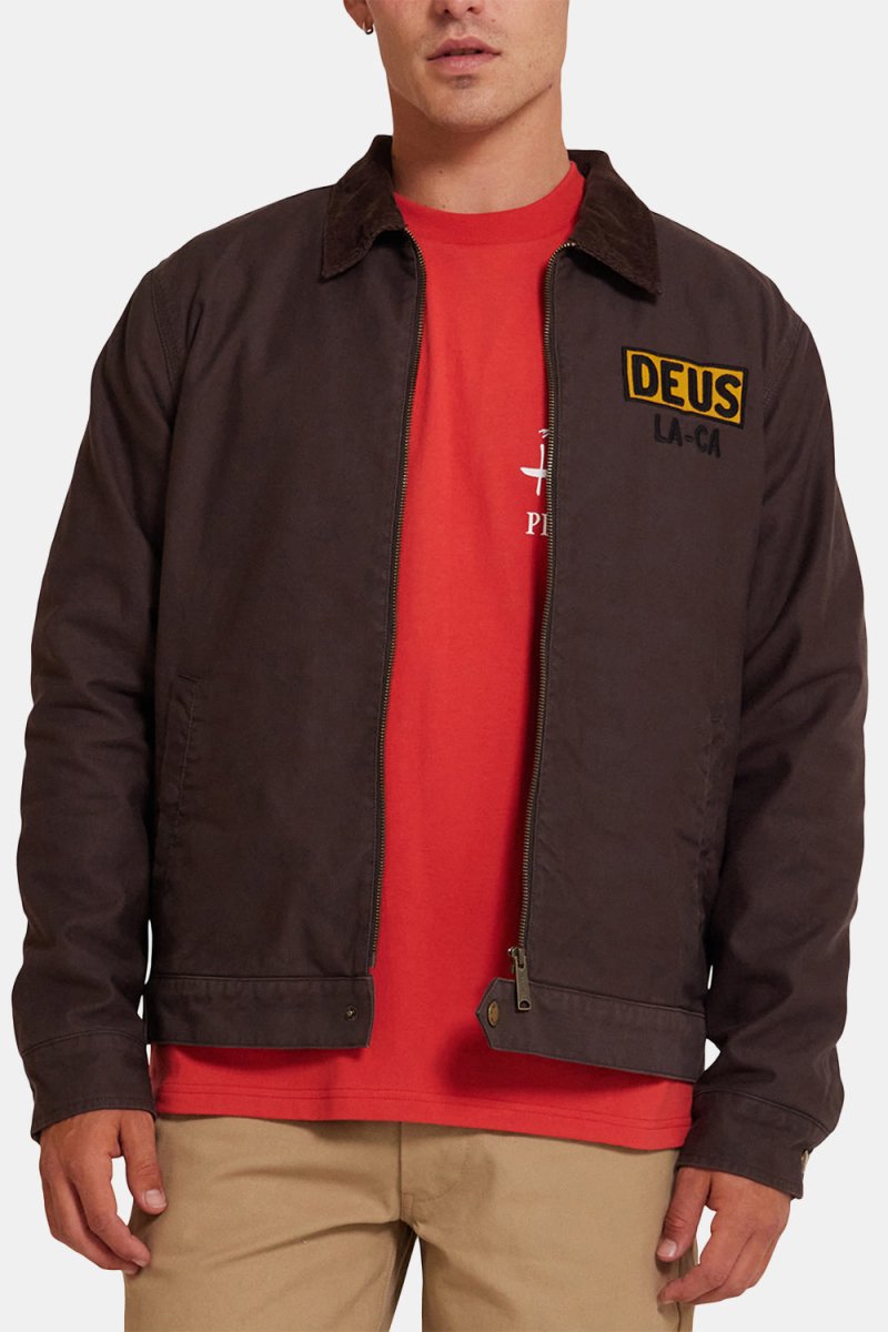 Deus Super Stitious Jacket (Chocolate Brown) | Jackets