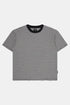 Edwin Adam Stripe T-Shirt (Noir/Blanc) | T-shirts