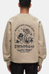 Sweat-shirt lourd Edwin Agaric Village (poivre blanc) | Pulls