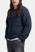 Sweat-shirt texturé Edwin Dun (bleu encre) | Pulls