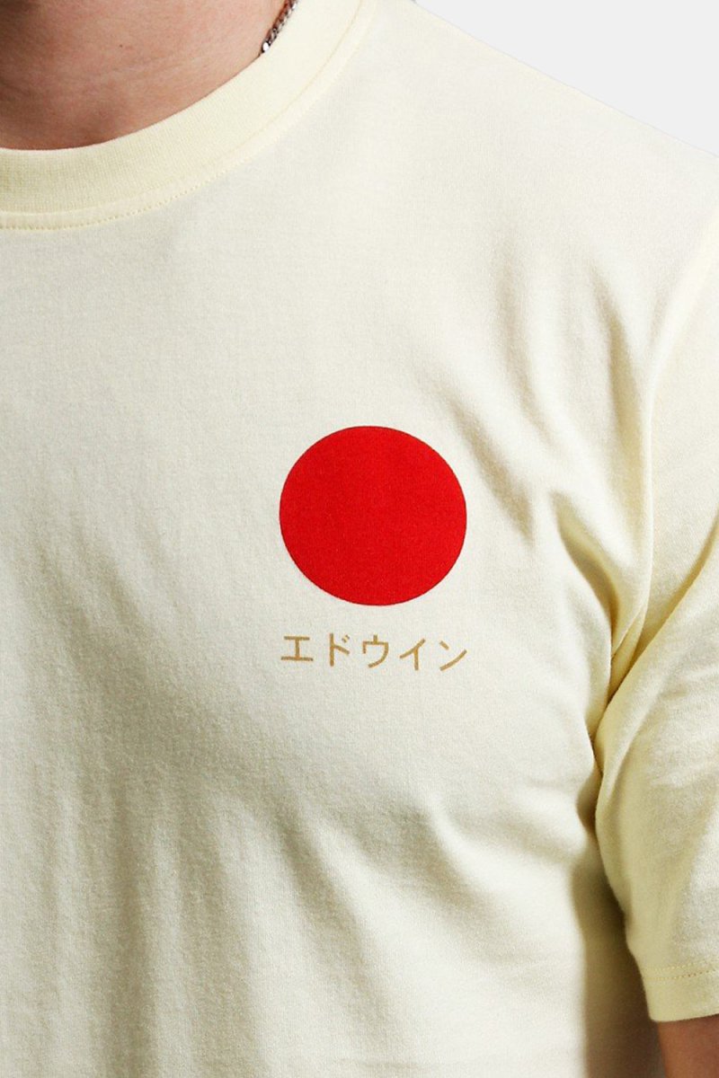 Edwin Japanese Sun T-Shirt (Tender Yellow) | T-Shirts