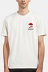 Edwin Kamifuji T-shirt poitrine brodée (Whisper White) | T-shirts
