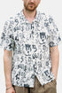 Chemise à manches courtes Edwin Private Letter (Écru) | Chemises