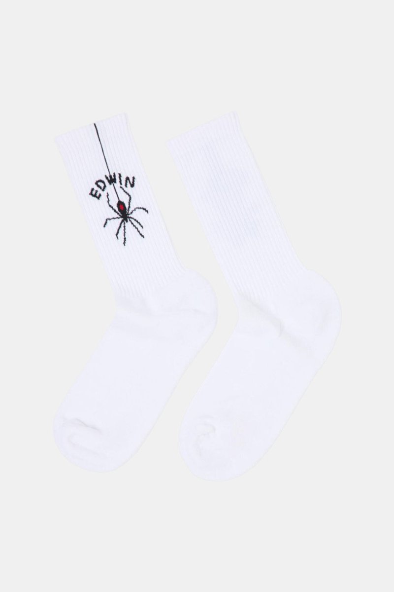 Edwin Spider Socks (White) | Socks