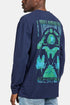 Edwin The Last Of Us II T-shirt à manches longues (Bleu maritime) | T-shirts