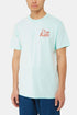 T-shirt Edwin Tokyo Builders (Aqua blanchi) | T-shirts