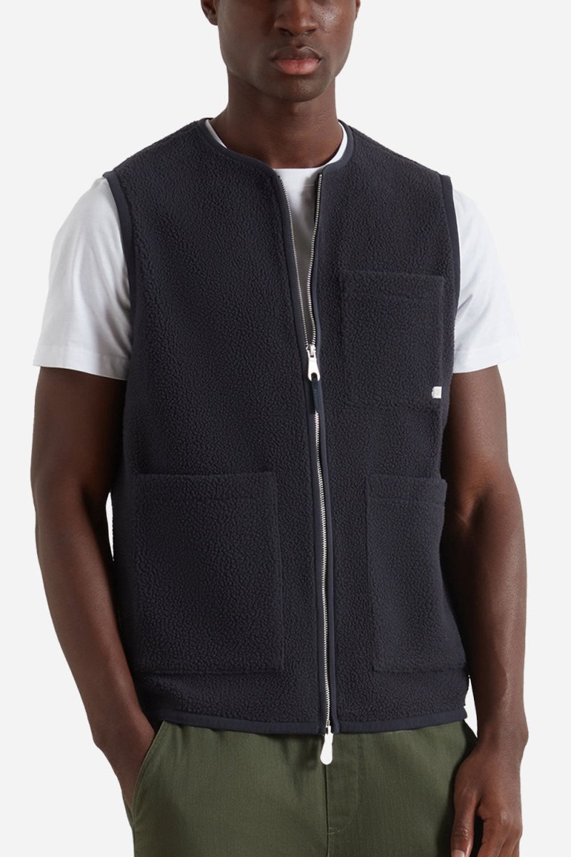 Farah Abbott F - Tab Gilet (True Navy) | Vests