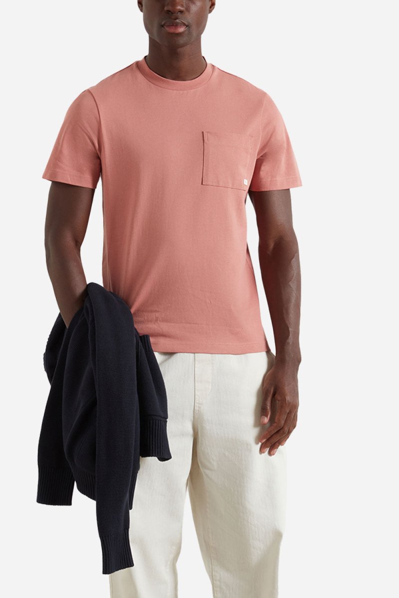 Farah Stacy Pocket Short Sleeve T-Shirt (Varsity Pink) | T-Shirts