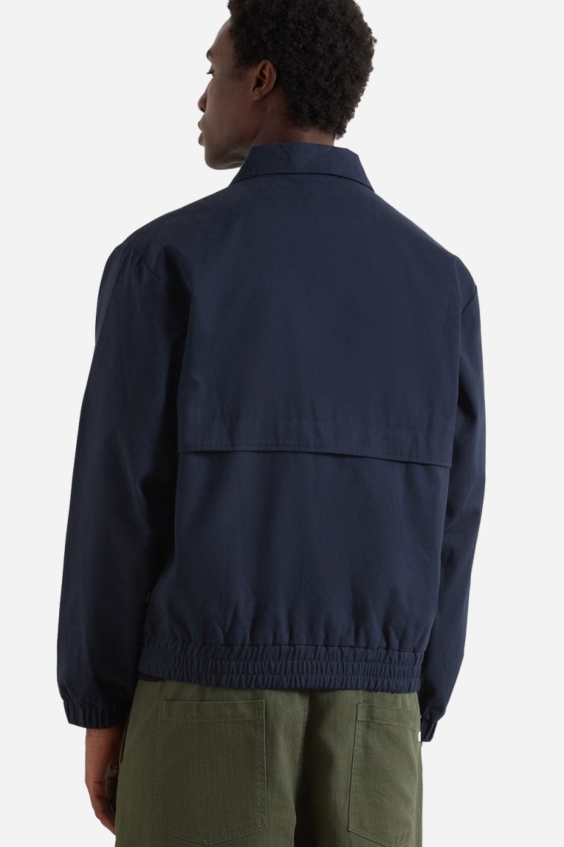 Farah Tyler Cotton Blouson (True Navy) | Jackets