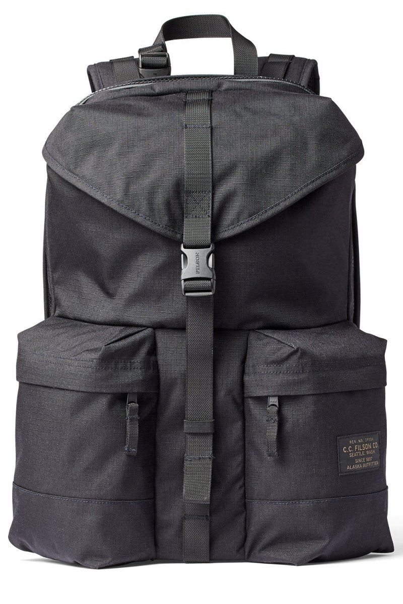 Filson Ripstop Cordura Nylon 35L Backpack (Black) | Bags